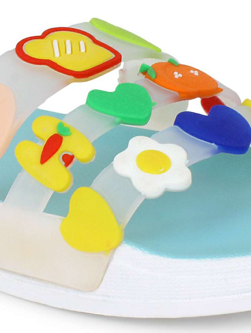 kapyansh transparent quirky slides for women - 20263682 -  Standard Image - 4