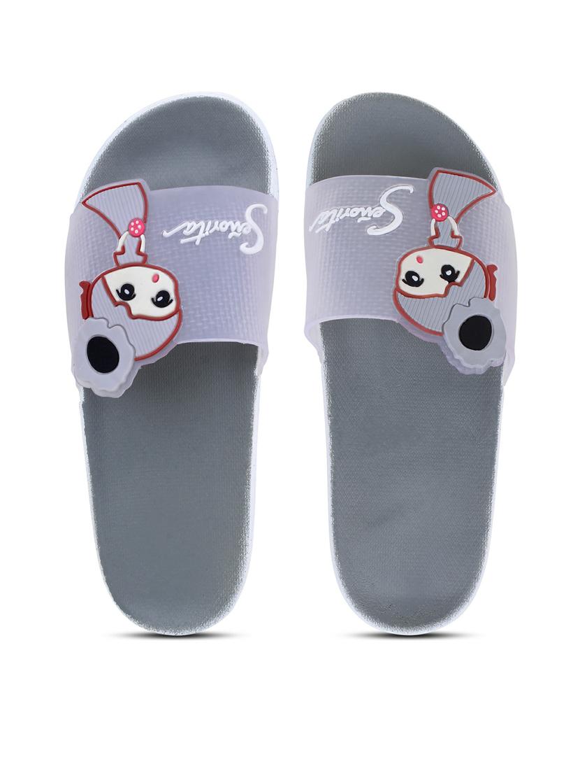 kapyansh transparent quirky slides for women - 20263689 -  Standard Image - 1