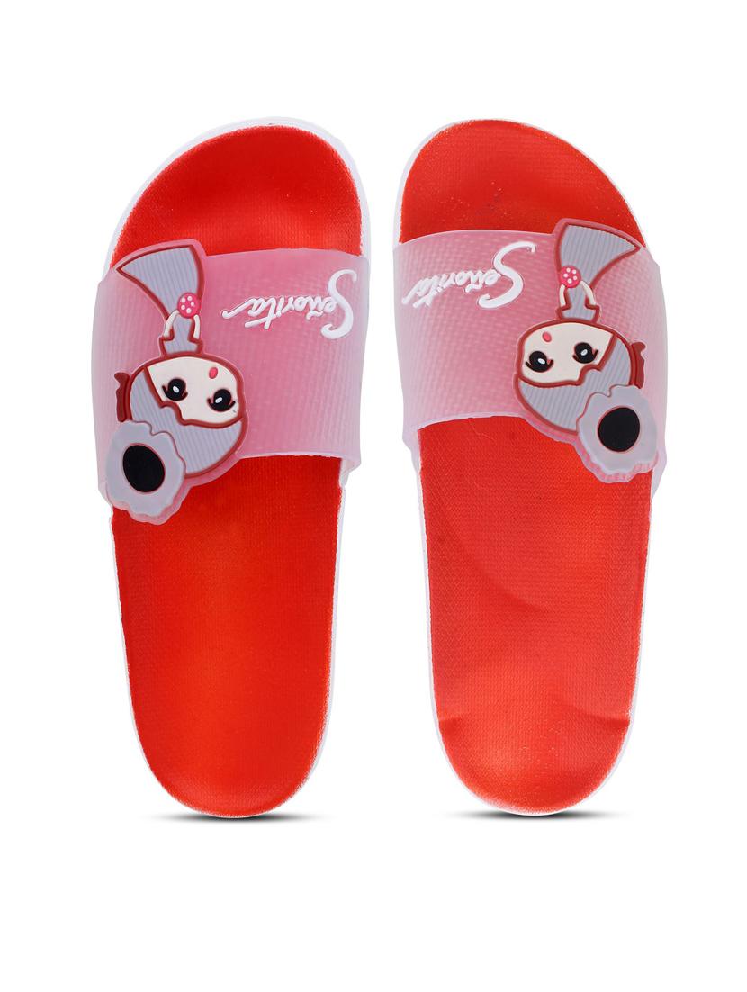 kapyansh transparent quirky slides for women - 20263691 -  Standard Image - 1