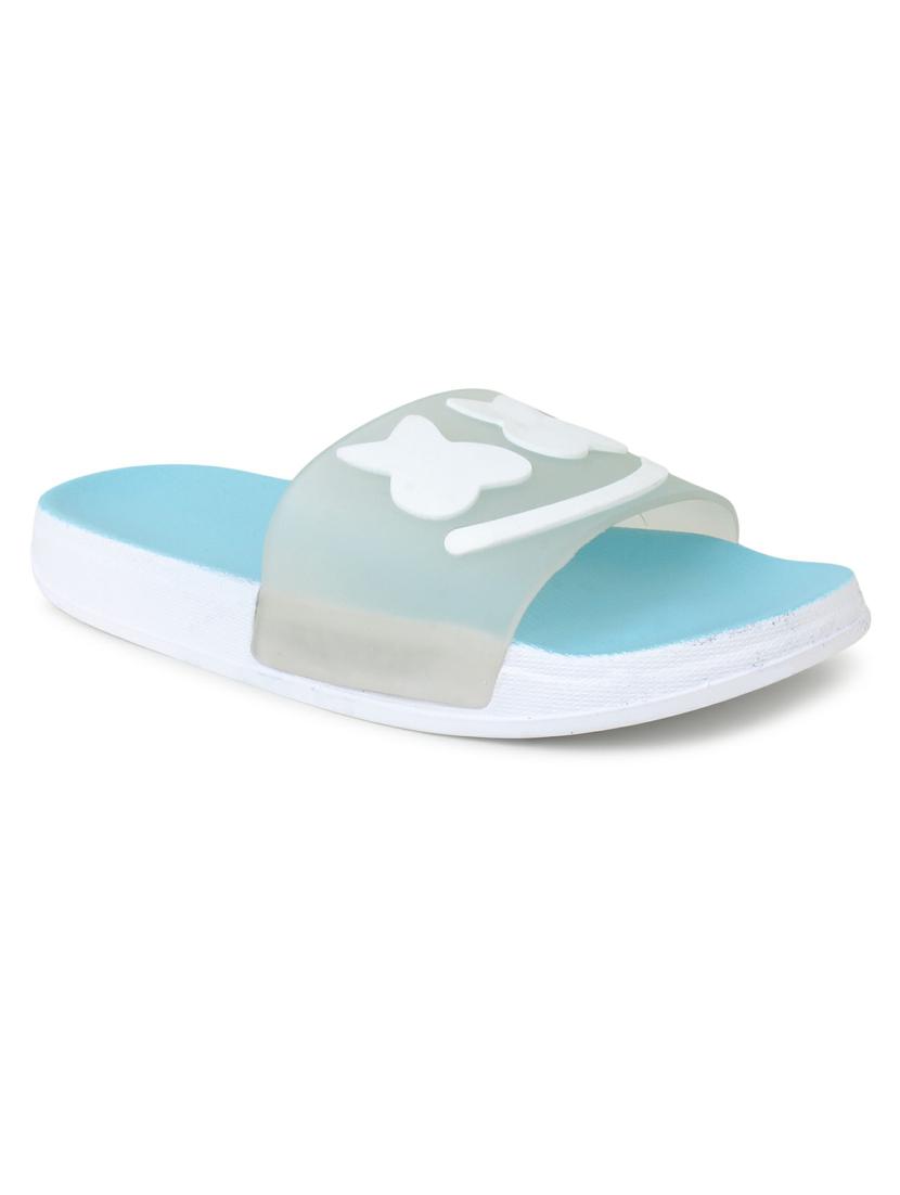 kapyansh transparent quirky slides for women - 20263694 - Standard Image - 1