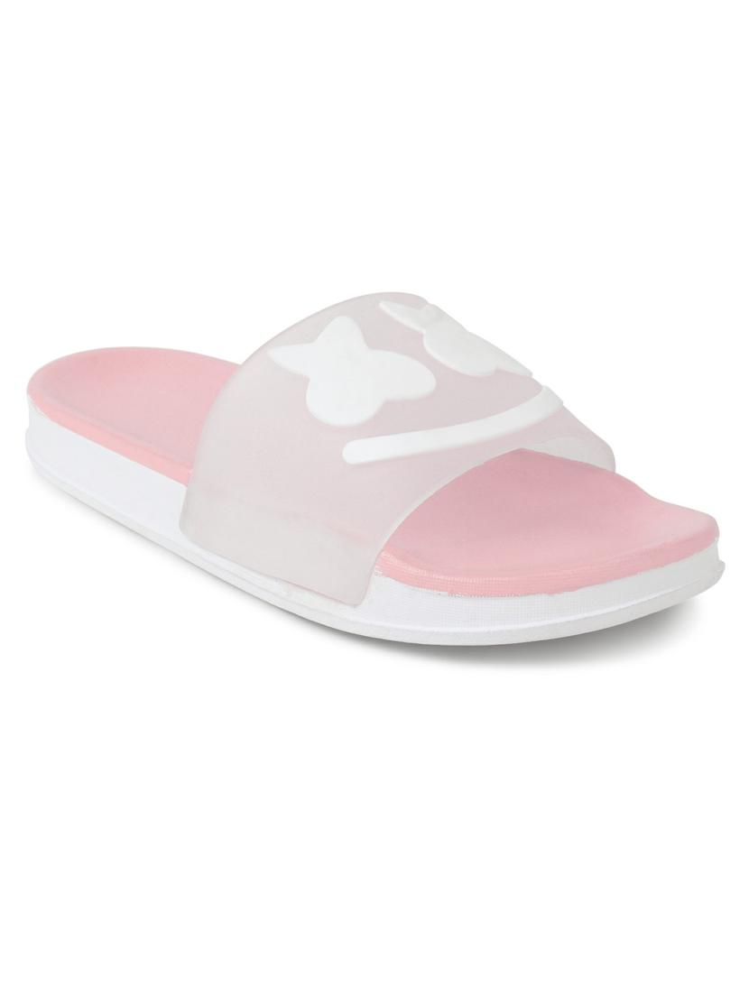 kapyansh transparent quirky slides for women - 20263695 -  Standard Image - 1