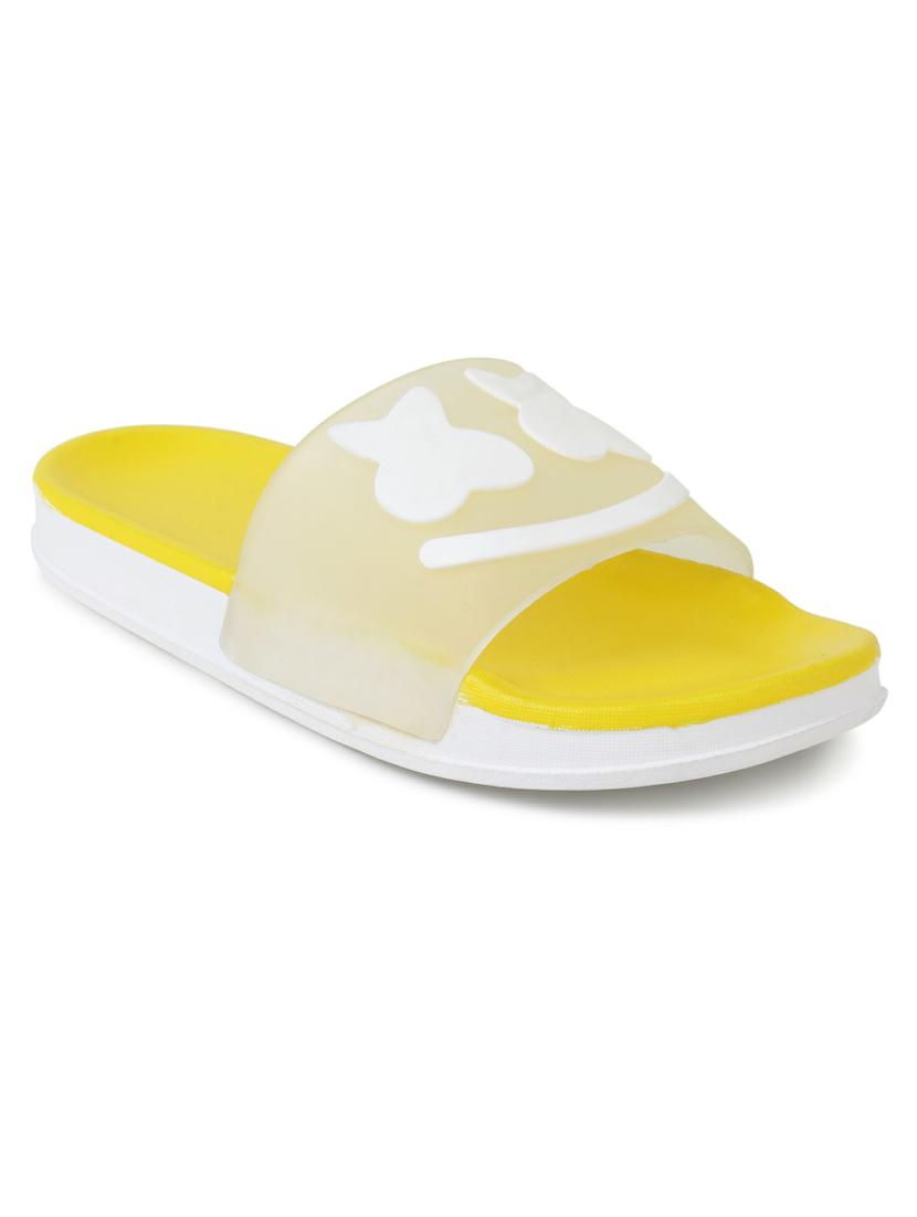 kapyansh transparent quirky slides for women - 20263697 -  Standard Image - 1