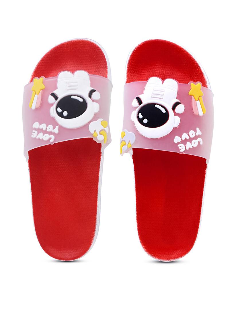 kapyansh transparent quirky slides for women - 20263702 -  Standard Image - 1