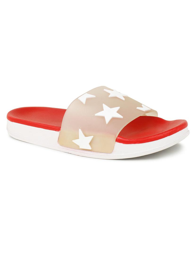 kapyansh transparent quirky slides for women - 20263707 - Standard Image - 1
