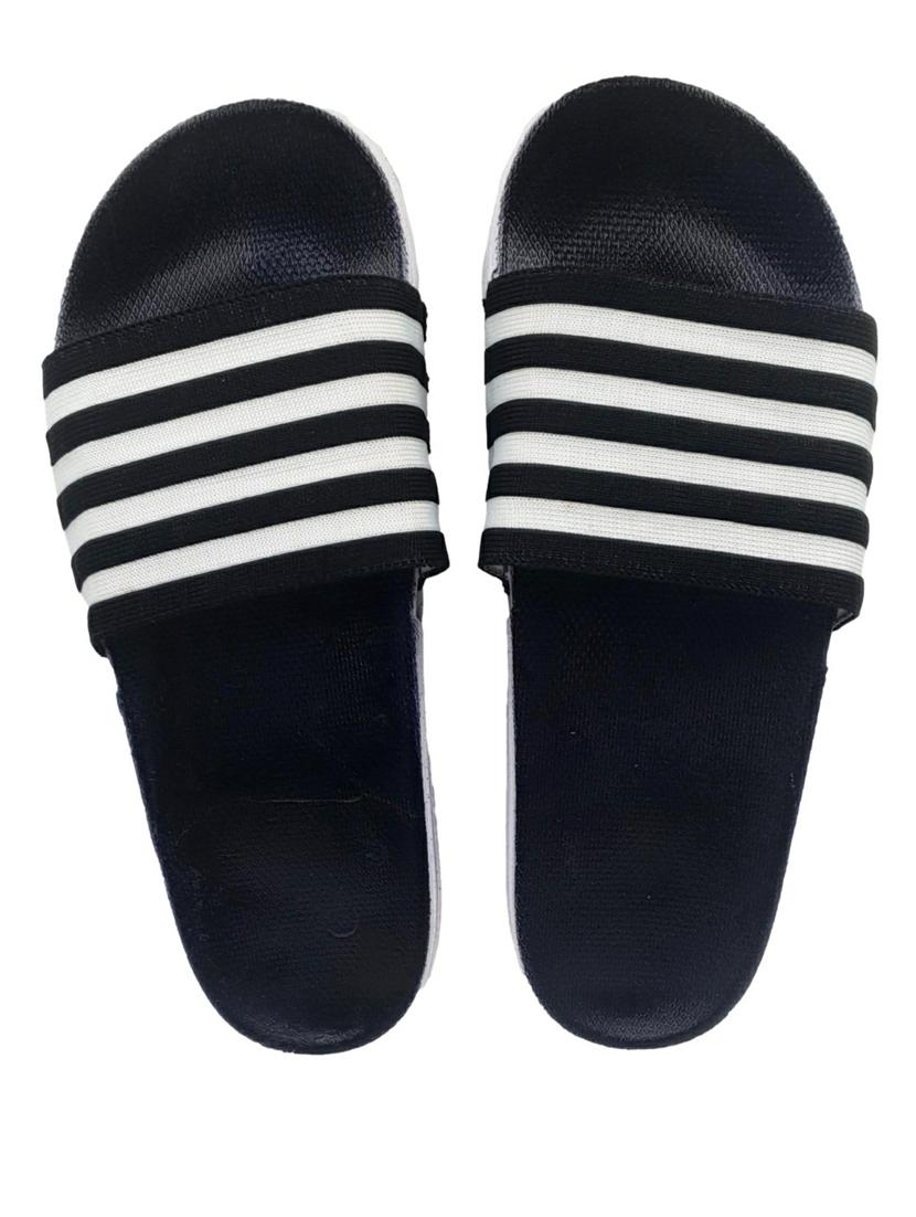 kapyansh striped slides for women - 20263712 - Standard Image - 1