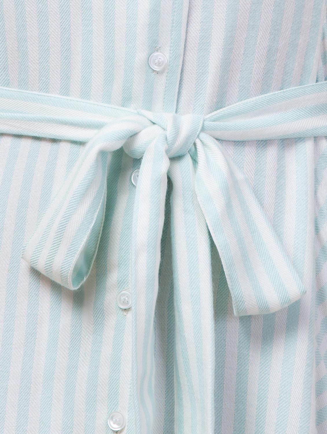 women's shirt striped dress - 20265699 - Standard Image - 4