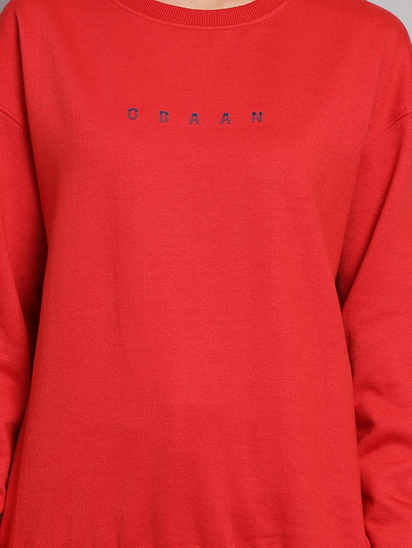women's chest print sweatshirt - 20266255 - Standard Image - 4