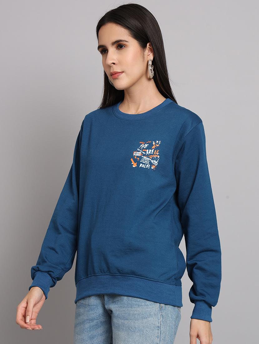 women's placement print sweatshirt - 20266265 - Standard Image - 1