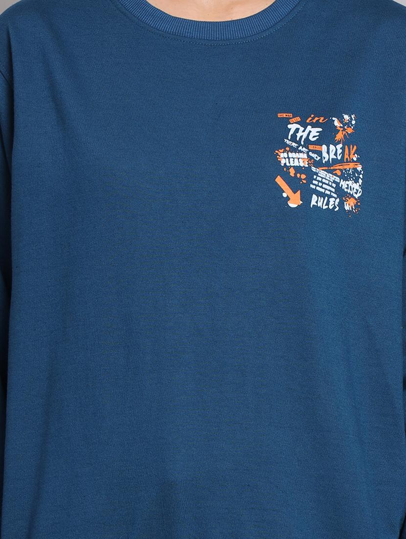women's placement print sweatshirt - 20266265 - Standard Image - 4