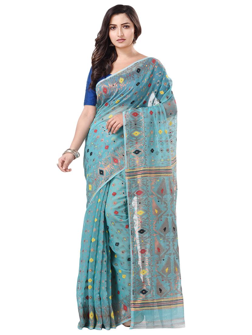 women's self design grey colored saree with blouse - 20266299 - Zoom Image - 0