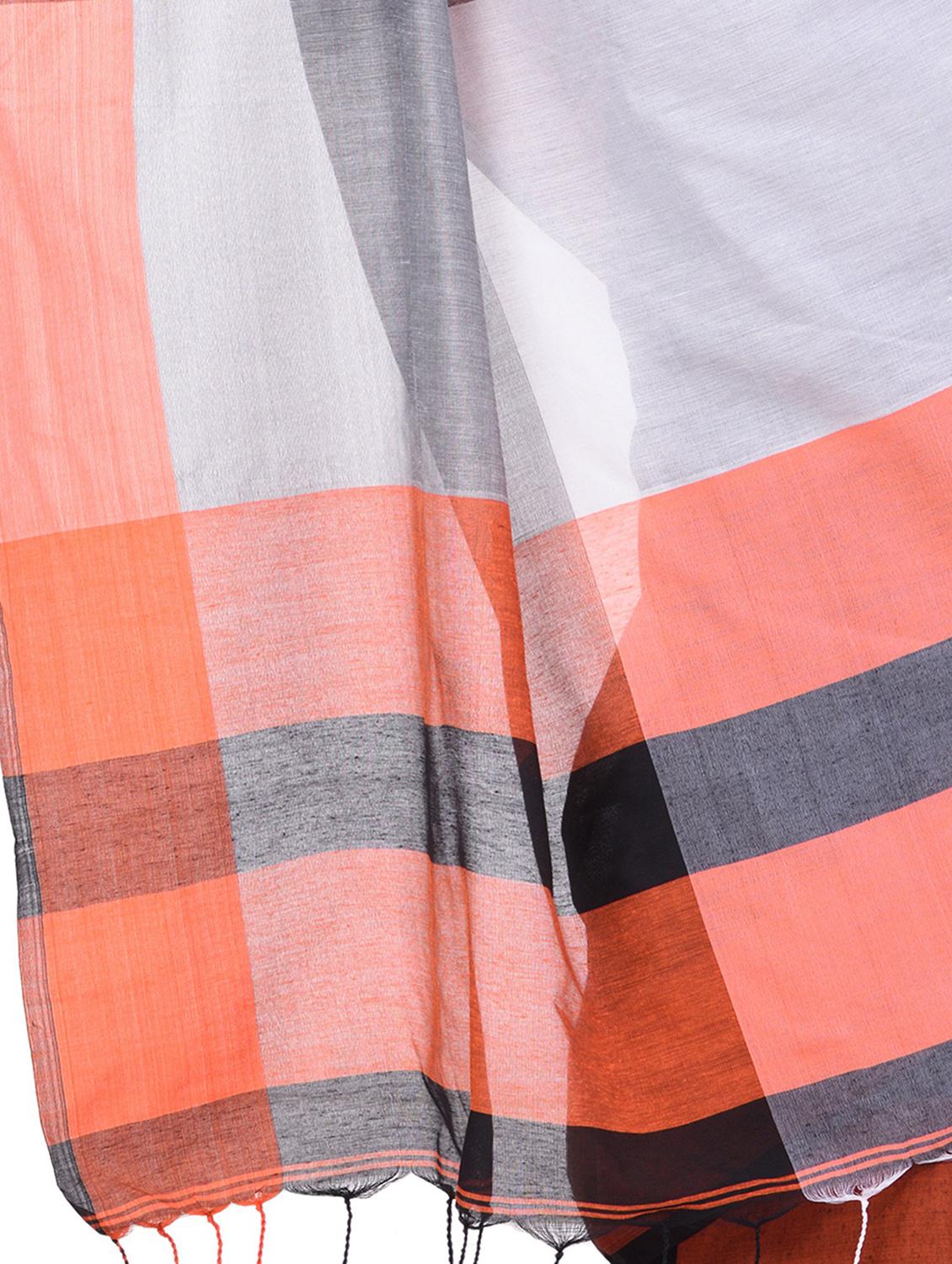 women's checks multi colored saree with blouse - 20266306 -  Standard Image - 1
