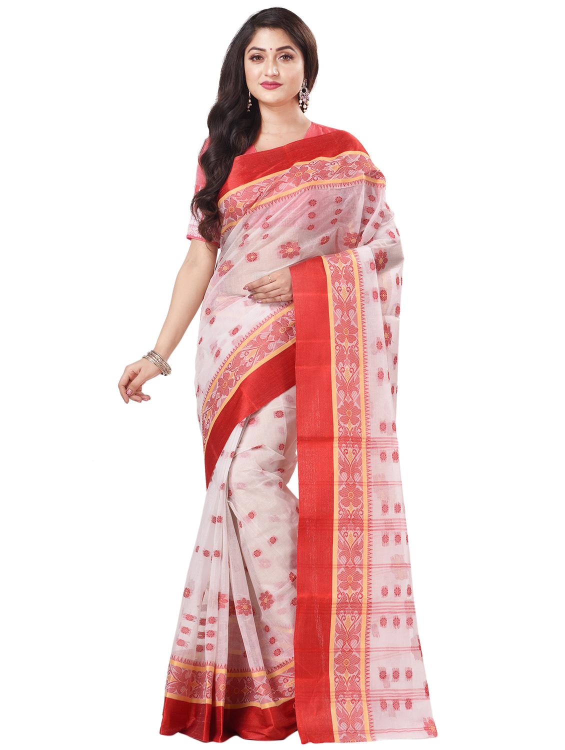 women's self design multi colored saree with blouse - 20266341 -  Zoom Image - 0