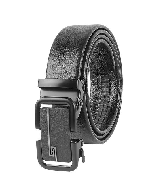 black leather belt - 20266431 -  Standard Image - 0
