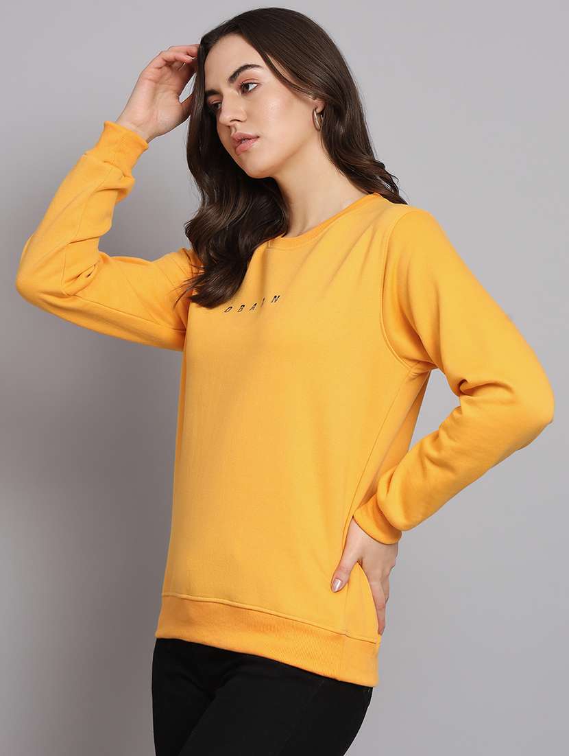 women's chest print sweatshirt - 20266610 - Standard Image - 1