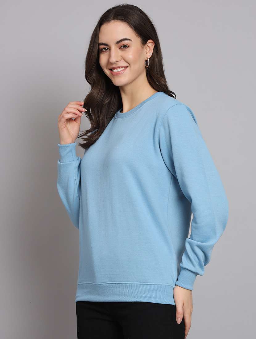 women's plain sweatshirt - 20266612 -  Standard Image - 1