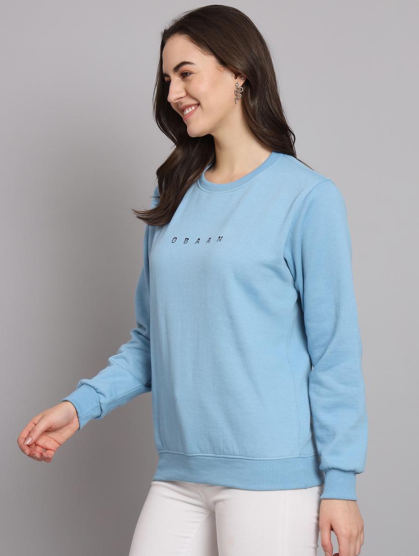 women's chest print sweatshirt - 20266614 - Standard Image - 1