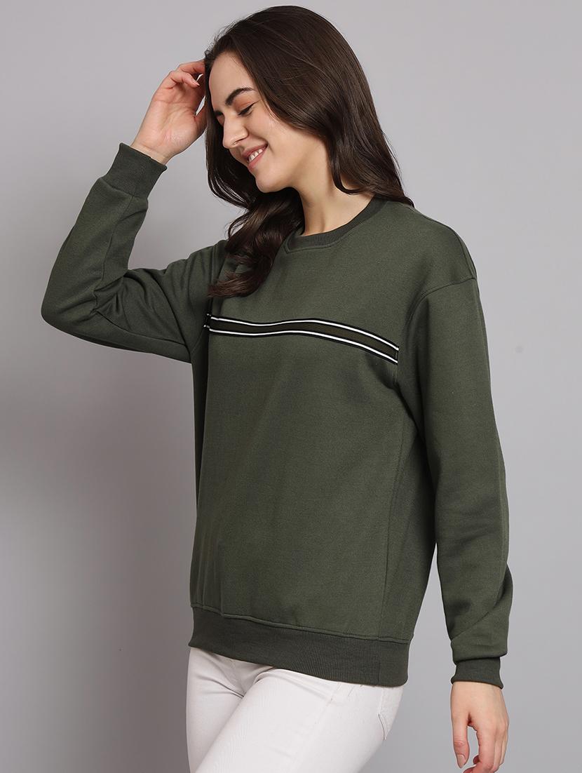 women's placement print sweatshirt - 20266615 -  Standard Image - 1