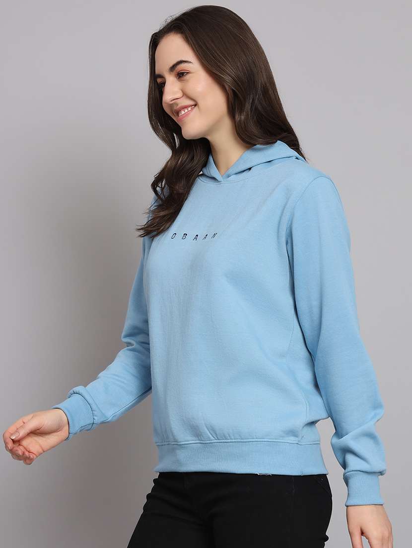 women's chest print sweatshirt - 20266620 -  Standard Image - 1