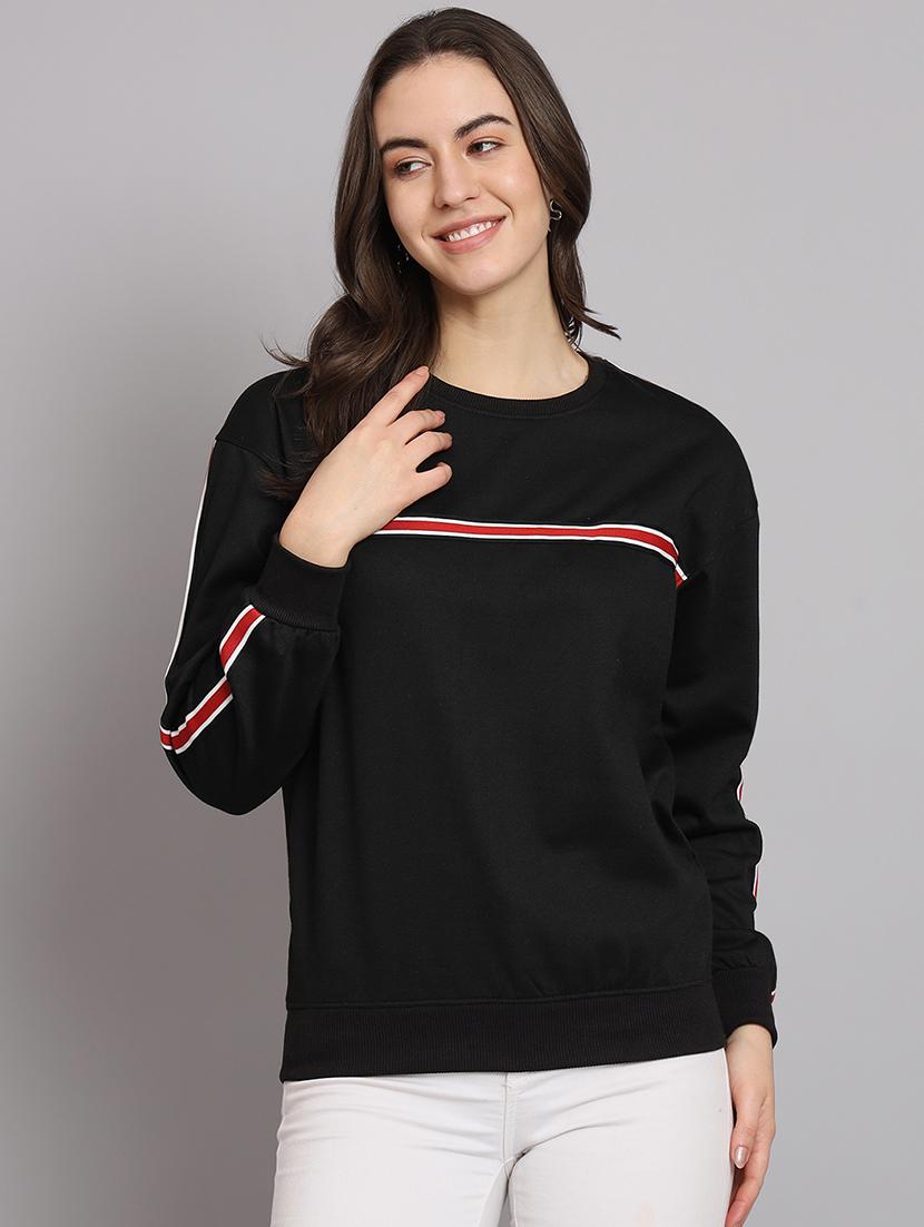 women's striped sweatshirt - 20266622 - Zoom Image - 0