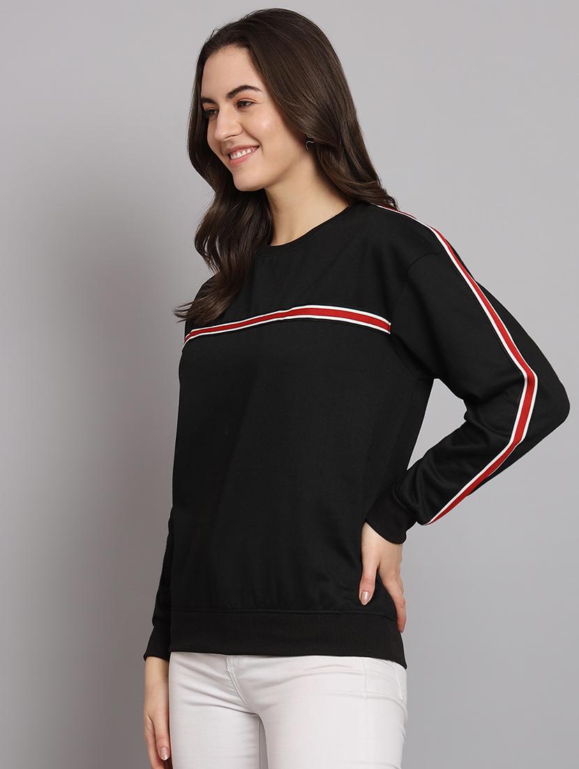 women's striped sweatshirt - 20266622 - Standard Image - 1