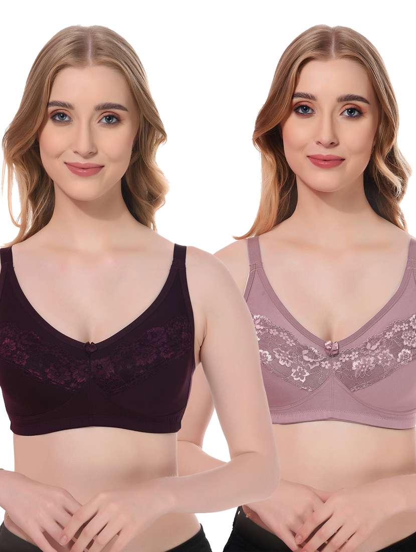pack of 2 lycra t-shirt bra