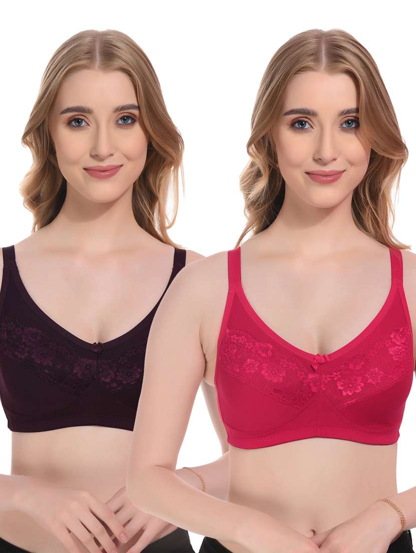 pack of 2 lycra t-shirt bra