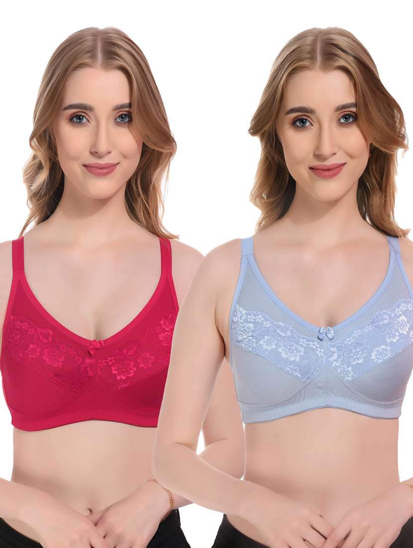 pack of 2 lycra t-shirt bra