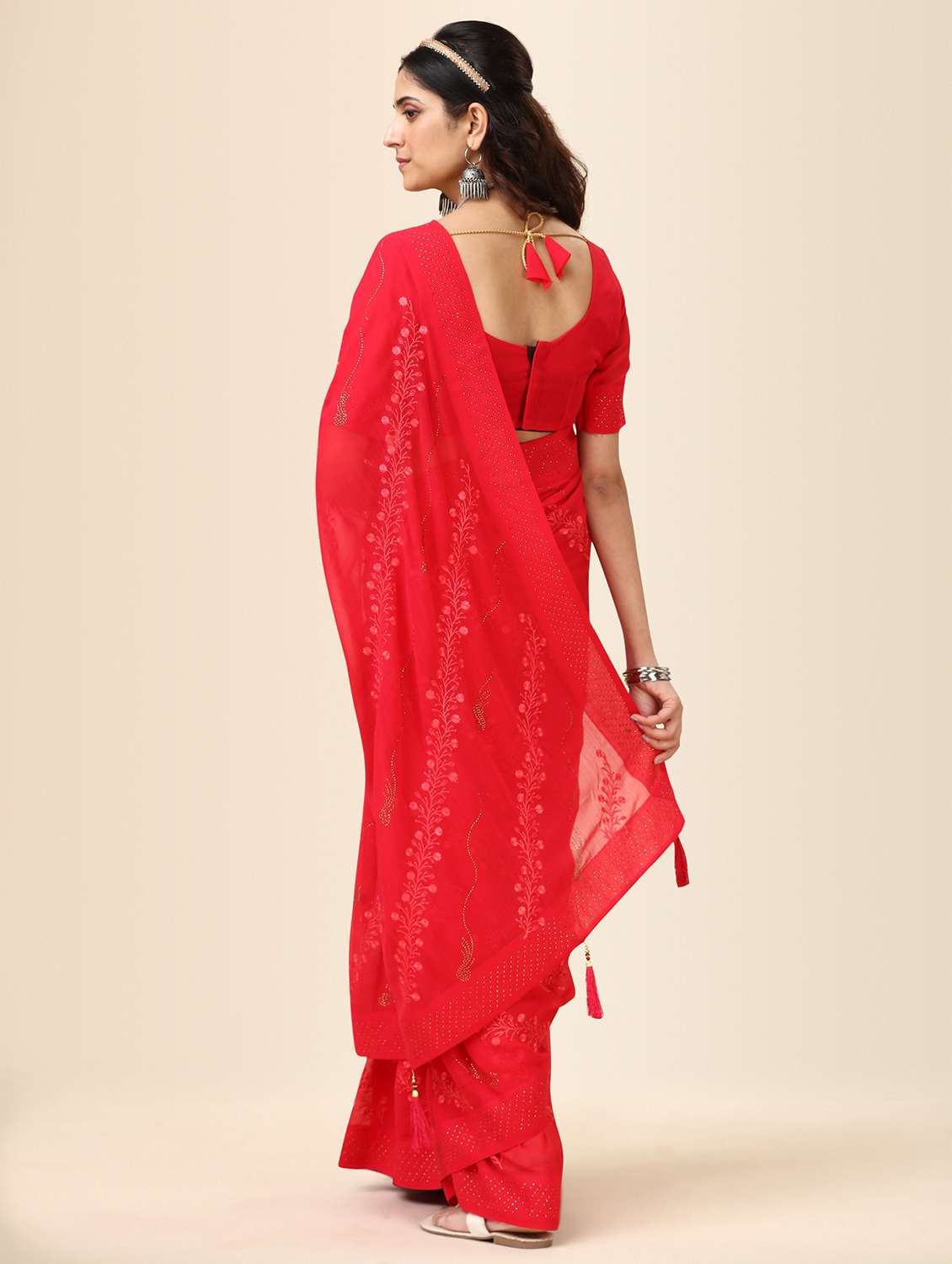 women's embroidered saree - 20267495 -  Standard Image - 1