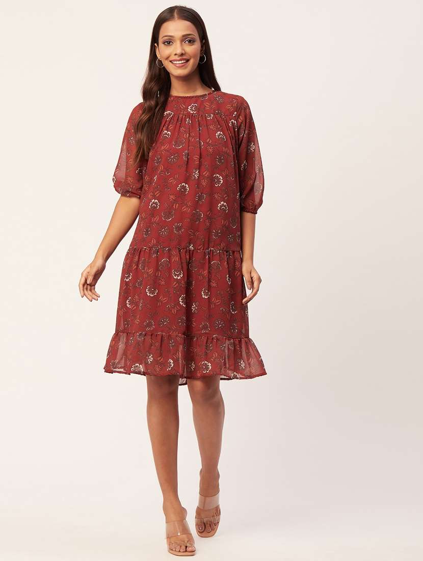 women's tiered dress floral dress