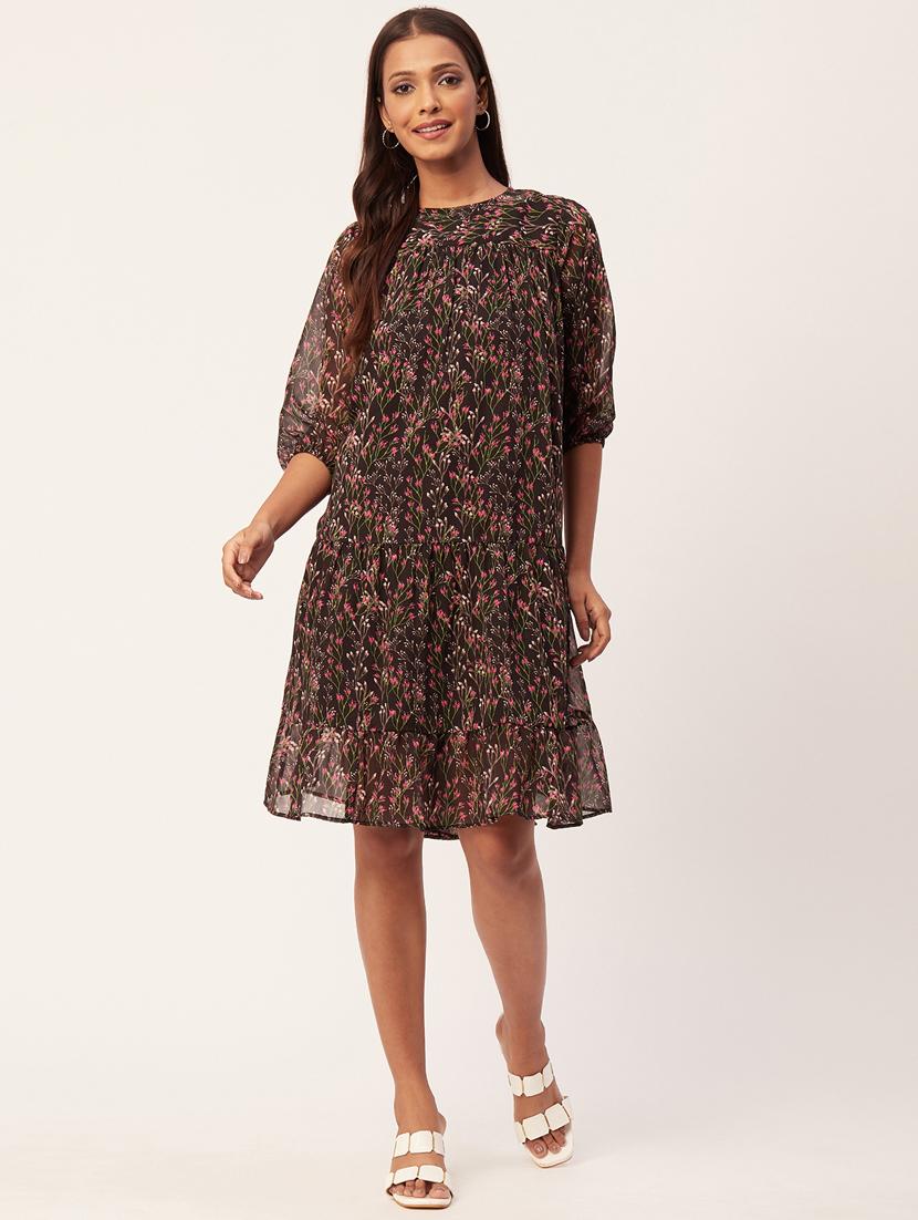 women's tiered dress floral dress - 20267520 -  Zoom Image - 0