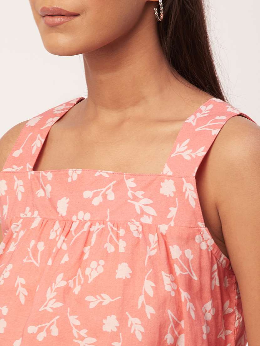 women's crop square neck top - 20271571 -  Standard Image - 4