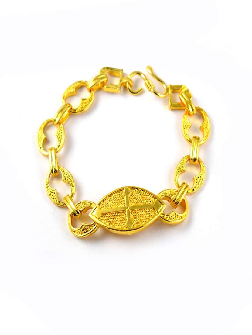 gold metal bracelet