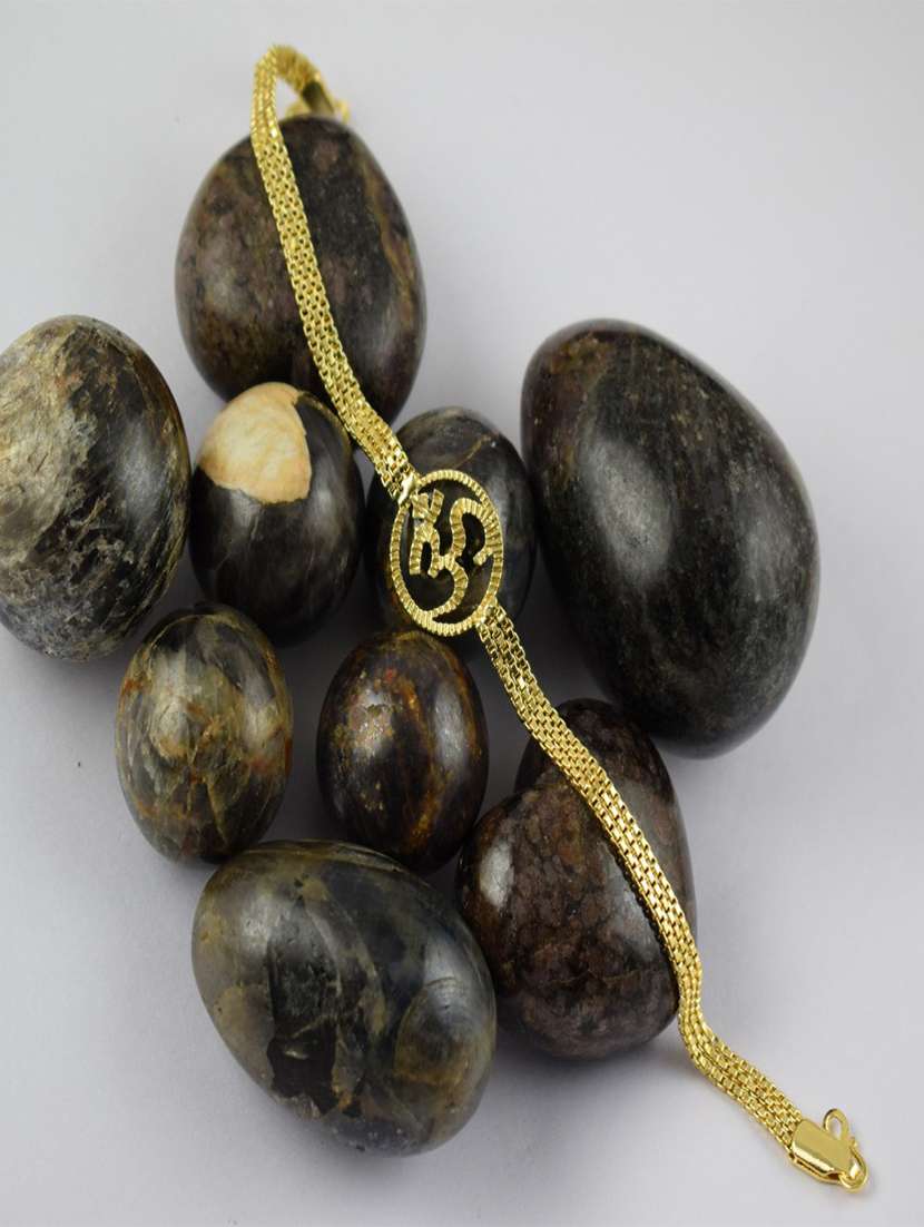 gold metal bracelet