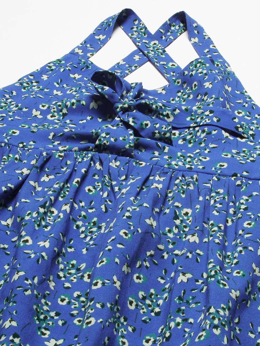 women's flared v neck top - 20271634 -  Standard Image - 4