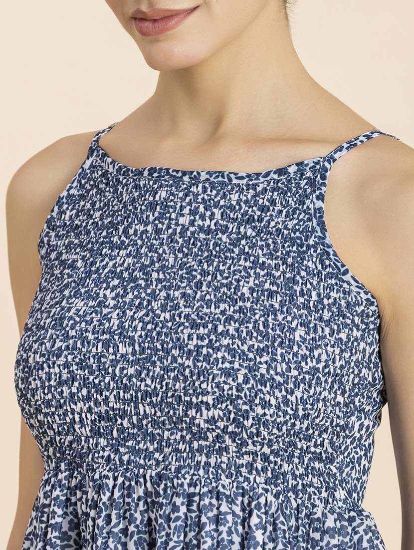 women's fit & flare floral dress - 20271735 -  Standard Image - 4