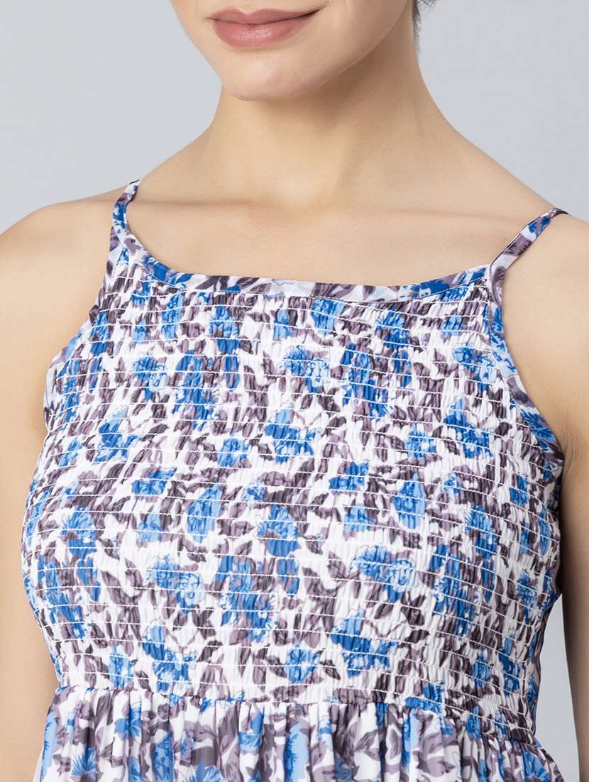 women's fit & flare floral dress - 20271736 -  Standard Image - 4