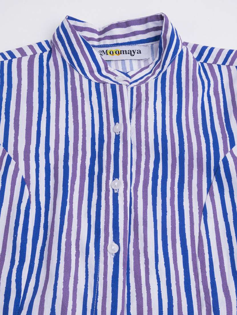 multi color stripes regular shirt - 20272047 -  Standard Image - 4