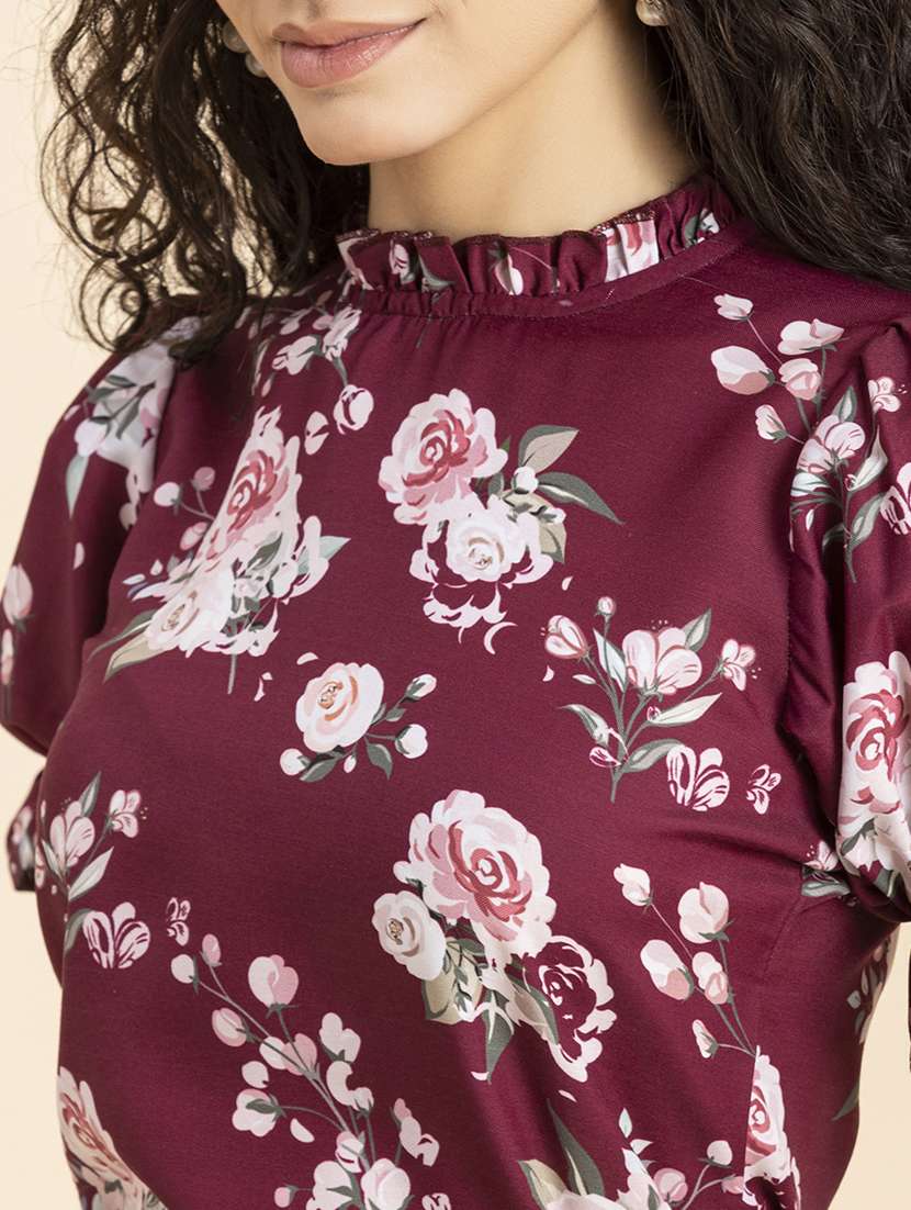 women's straight mock neck top - 20272050 -  Standard Image - 4