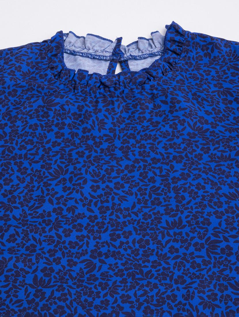 women's straight round neck top - 20272053 - Standard Image - 4