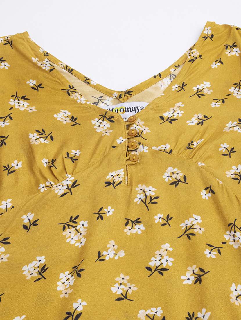 women's a line v neck top - 20272081 -  Standard Image - 4