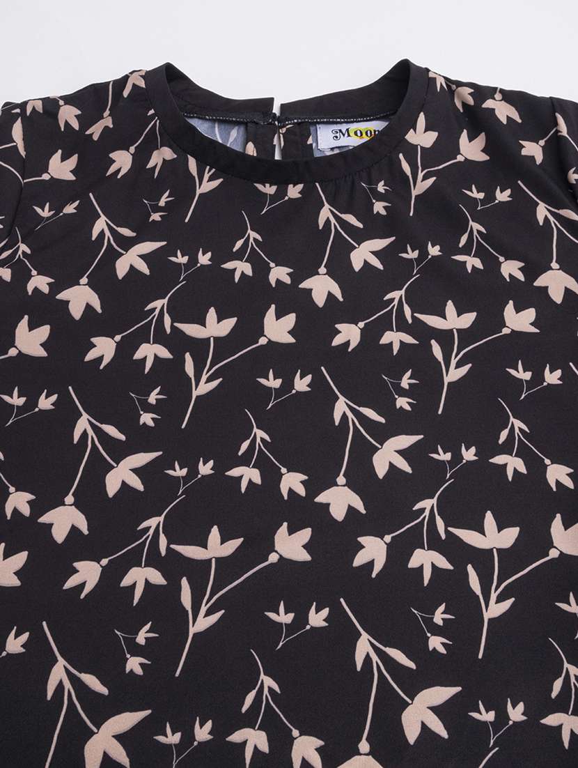 women's straight round neck top - 20272091 -  Standard Image - 4