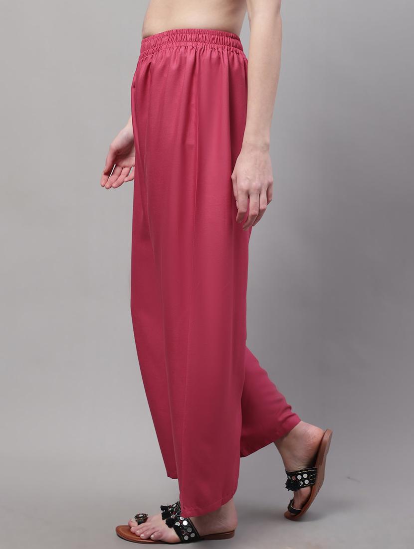pack of 2 solid flared palazzo - 20273194 - Standard Image - 1