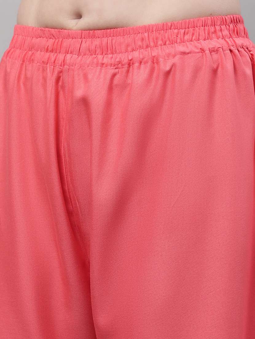 pack of 2 solid flared palazzo - 20273230 -  Standard Image - 4