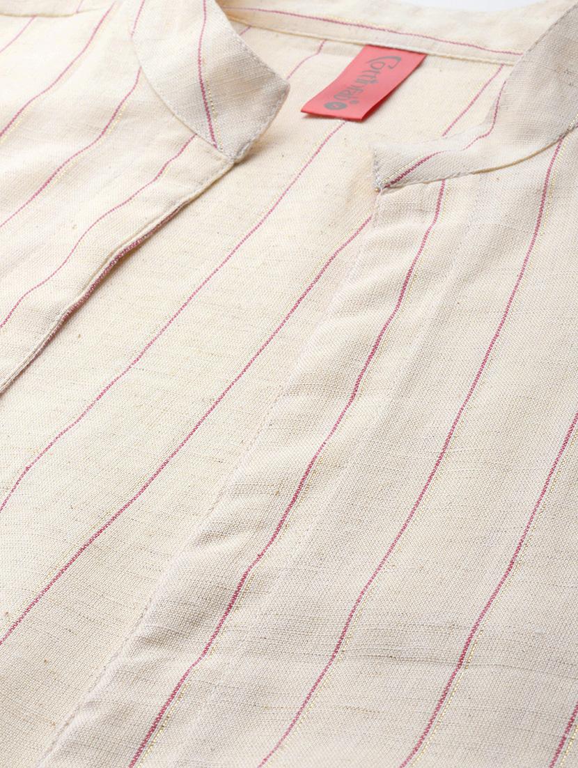 off white cotton shrug - 20273752 - Standard Image - 4