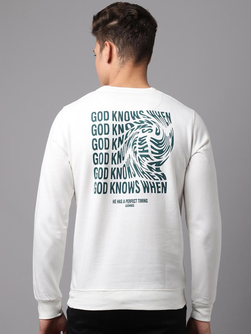 men long sleeves front & back printed sweatshirt - 20274836 - Standard Image - 1
