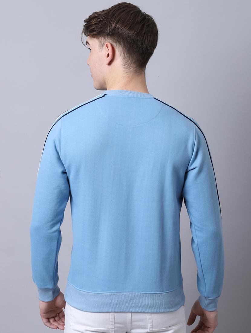 mens chest print sweatshirt - 20274858 - Standard Image - 1