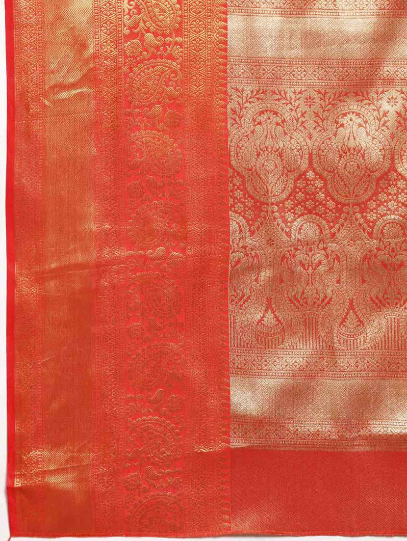 women's banarasi saree with blouse - 20278084 -  Standard Image - 4