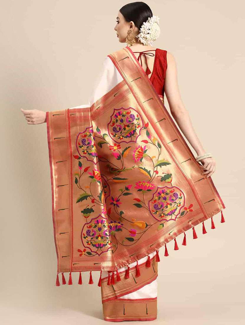 multi colored paithani  saree - 20278090 -  Standard Image - 1