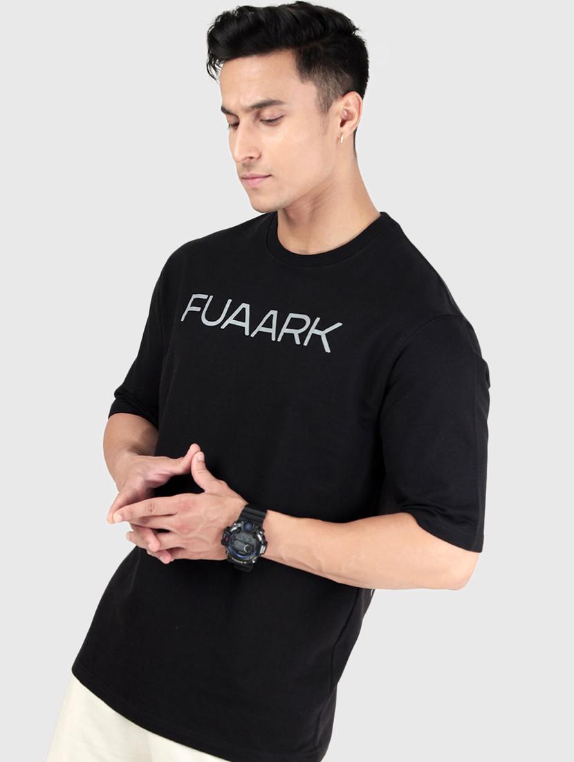 men black cotton t-shirt - 20280320 - Standard Image - 1