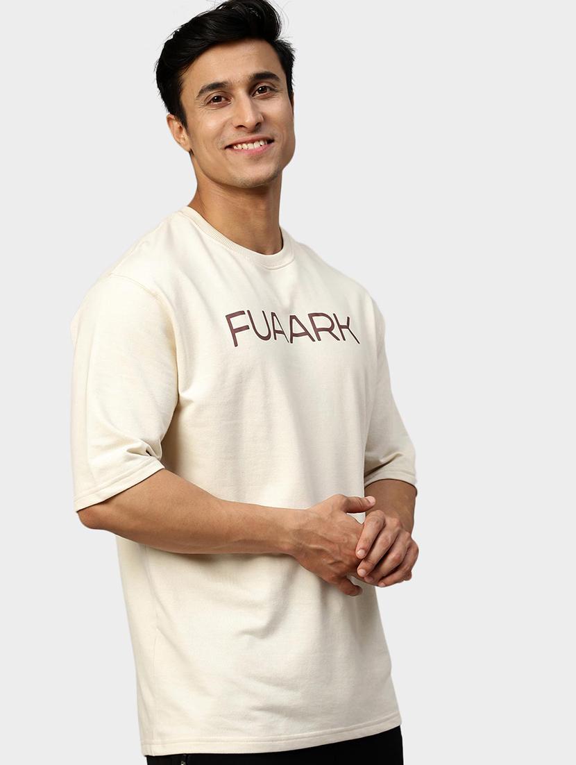 men beige cotton t-shirt - 20280322 -  Standard Image - 1